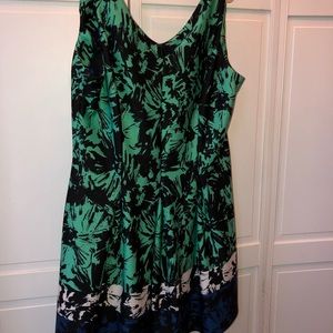 Taylor fit and flare dress size 18